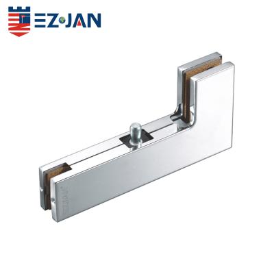 중국 Mid East Style Tempered Glass Door SS304 Patch Fitting Large L Patch Fixture 판매용