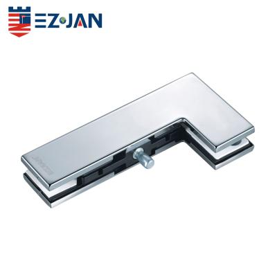 China Good Quality Modern Made In Aluminum Alloy Glass Door Patch Fitting Overpanel With Pivot Patch Fixture for sale