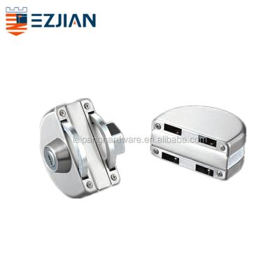 China Modern Security Glass Door Lock Stainless Steel Glass Door Lock à venda