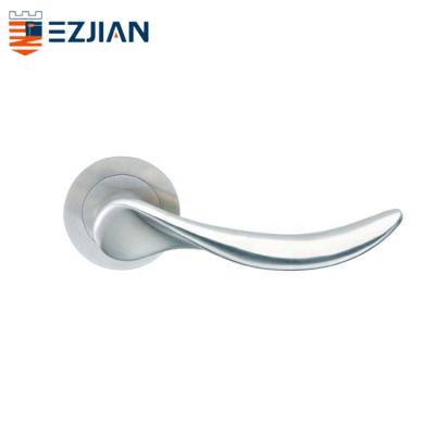 Κίνα With Back Spring 304 Brushed Stainless Steel Door Lock Handle Lecer Handle For Wooden Door προς πώληση