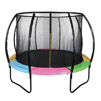 China Cardboard Rod Indoor Fiber Trampoline New And Popular Outdoor Eco-friendly Fiber Design for sale