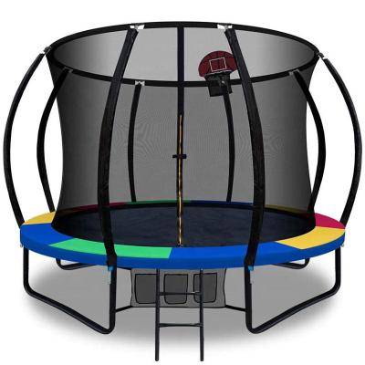 China Eco - Friendly Outdoor Garden Trampoline With Inner Net For Park for sale