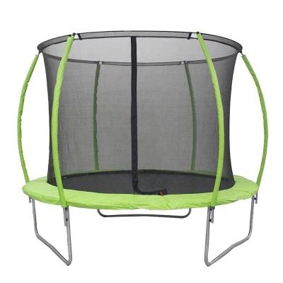 China Eco-friendly 12FT EU Standard Garden Trampoline Bed With Basketball Hoop for sale