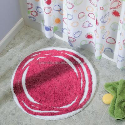 China Eco - Friendly Carpet Bathroom , Bath Room Carpet With Shower Curtainer Accessories for sale