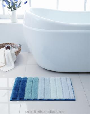 China Single Anti-Slip Microfiber Bathroom Door Mat for sale