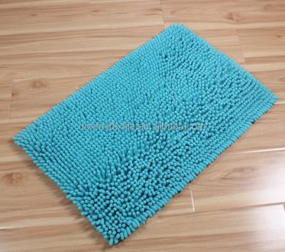 China Single Anti-Slip Microfiber Bathroom Door Mat for sale