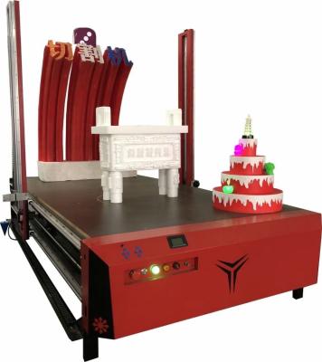 China EPS Foam Block Factory Price Hot Polystyrene Styrofoam Cutting Machine 2D / 3D EPS Foam Cutter for sale