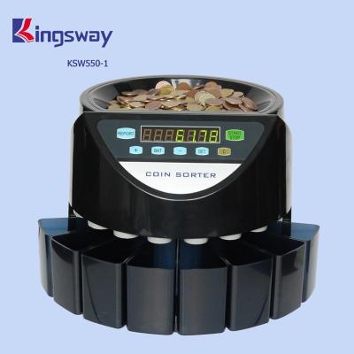 China New style automatic coin sorting sorter KSW550-1. for sale