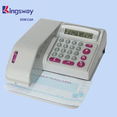 China Electronic check personalization machine for personalizing checks. for sale