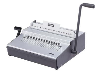 China Metal A4 Paper Comb Binder Machine Electric Thermal Book Binding for sale