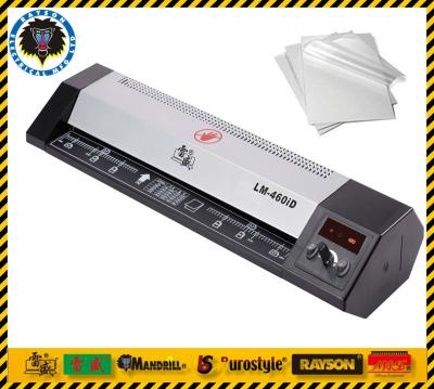 China Hot / Cold Laminating Desktop Laminator Machine Laminating Width 460mm For A2 A3 A4 size for sale