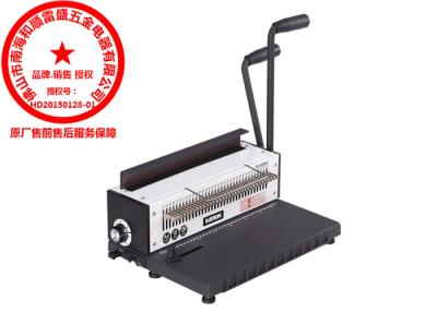 China Square Hole / Round Hole 3:1 Binder Double Wire Binding Machine TD-1500B34 for sale