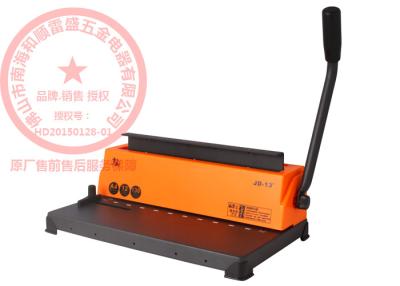 China Manual Punch Strip Binding Machine Heavy Duty with 3 x 8 MM Hole Size for sale