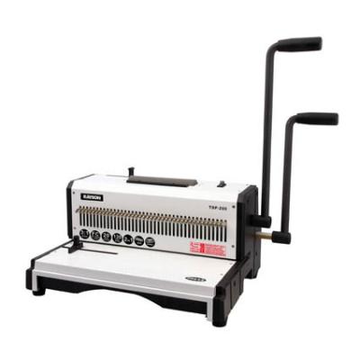 China Book Binding Manual Wire Binding Machine For Home / Office Rayson TD-200 for sale