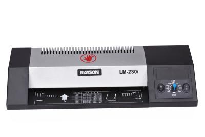 China LM-230i 4 Rollers A4 A5 A6 Size Heavy Duty Pouch Laminator Metal / Plastic for sale