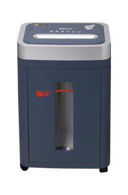 China Card / CD / paper Office Paper Shredder With capacity 15 sheets Bin volume 22L for sale