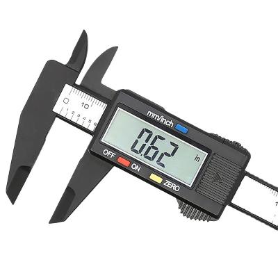 China Wholesale Promotion Stainess Steel Mini Measure Tool Plastic Sliding Vernier Caliper Digital Good With Inch Millimeter Conversion For Household for sale