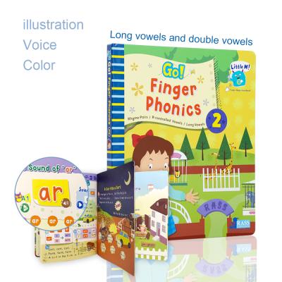 China Finger Educational Electronic English Sound Sensation Contact Book Reading Toy Child Audio Books for sale