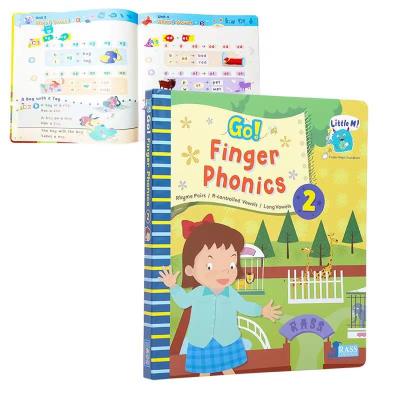 China Reading/Speaking/Early English Alphabet Creative Study Books Finger Sound Book Translation/Recording/Player Education Songs/Music/Stories/MP3 For Kids for sale