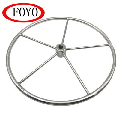 China Used Hot Sale 304 Stainless Steel Marine Boat Leisure Foyo 6 Spoke 24