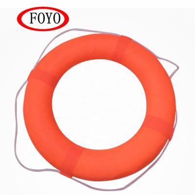 China Used In Boat Marine High Quality Density Polyethylene Lifebuoy 51.5 Swim Saving Salling Ring for sale