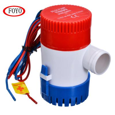 China Used in Marine Leisure Bilge Pump Non-automatic 350GPH 12V Marine Water Pump Boat Boat for sale