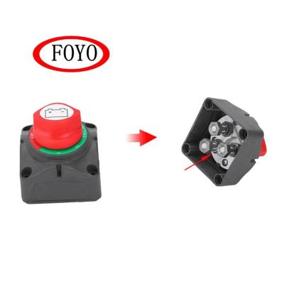 China FOYO Brand Standred Battery Selector Battery Master Switch High Battery Switch For Yacht Truck Car Auto Boat 68 x 68 x 76mm for sale