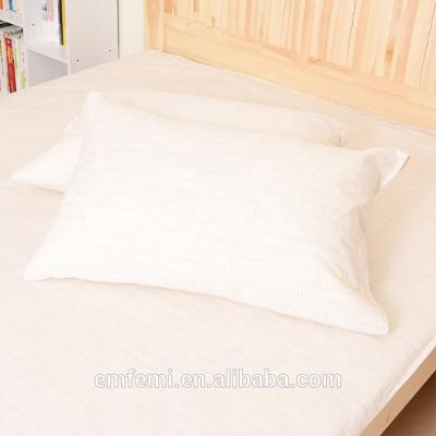 China Wholesale Non-Toxic CONDUCTIVE Home Used 100% Organic Cotton Silver Grounding Floor Pillow Case With Ground Cable for sale