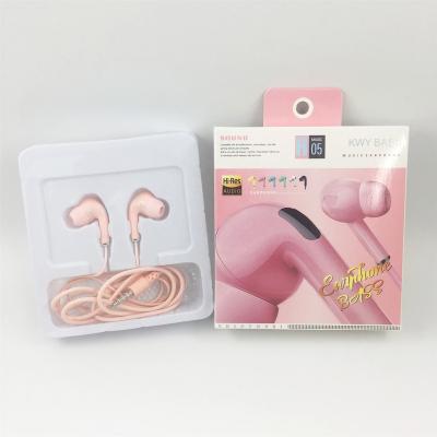 China Factory wholesale super cheap in stock promotion gift 3.5MM price pink stable colorful stable hot sale earphone for sale