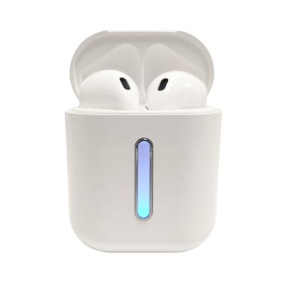 China White Colorful TWS (True Wireless Stereo) Q8L A TWS LED Light Radio BT Earphone Earphone Headset White for sale