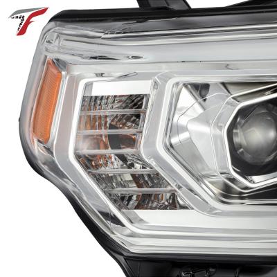 China Wholesales New With Full LED Headlight Auto Front Lamp 2014-2021 For TOYOTA 4RUNNER Sequential Car Headlights Head Light 68*35*60cm for sale