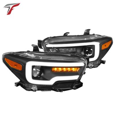 China Car With Driving Full LED Headlight 2020 Wholesale Tacoma Head Lamp Current For Toyota USA American Style for sale