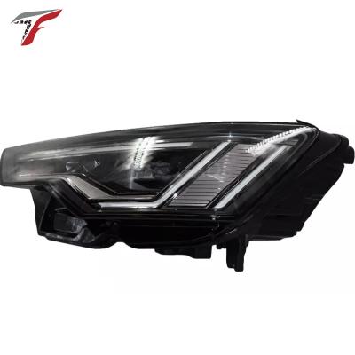 China Car Light Upgrade To A7 Style Turn On Animation Full LED DRL Headlamp Headlamp For Audi A6 C8 2019-2021 Head Lamp Head Light Assembly for sale