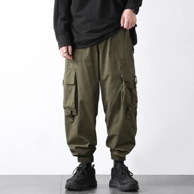 China 2022 Track Sweat Men's Sustainable Custom Stacked Jogger Loose Pants And Spring Pants for sale