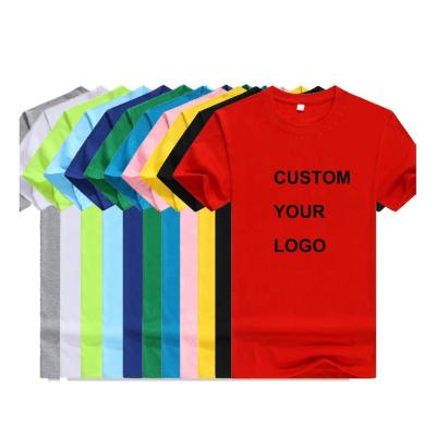 China OEM Wholesale Shirt 100 QUICK DRY Cotton Men's Short Sleeve Mens Clothing Custom O-Neck Sleeve T-Shirts for sale