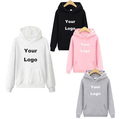 China OEM Service Viable Custom Printing Cotton Wholesale Simple Comfortable Women Long Sleeves Sweatshirt Pullover Hoodie for sale