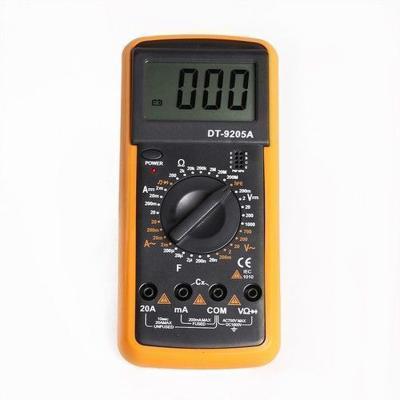 China Portable Multimeter Voltmeter Ohmmeter Ammeter Capacitance Tester Max. KOOCU KU-9205A Digital for sale