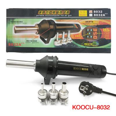 China Cool/Hot Air [KOOCU] 8032 New Air Gun Desoldering Tool Portable Handheld Hot Soldering Station 220V AC 420W for sale