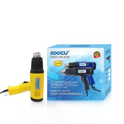 China KOOCU 8601 Hot Air Pneumatic Gun Mobile Repair Yellow Welding Hot Gun Cool/Hot Air for sale