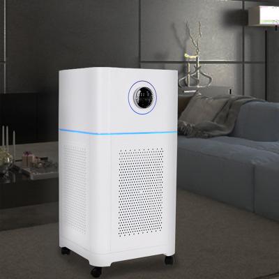 China Smart H14 UV sterilization room wifi home hepa filter air uv remote control purifier with humidification function for sale