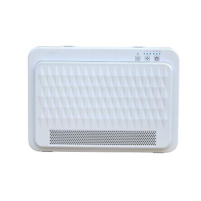 China Multi Functional Wall Mounted UV Power HEPA Filter 110-240VAC Air Purifier Home With Remote Control for sale