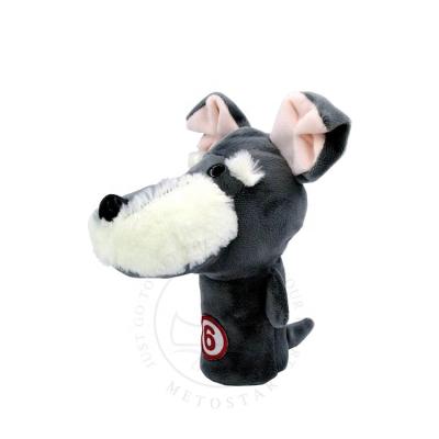 China Golf iron head cover golf iron cover set manufactures custom golf iron head covers animal plush for sale