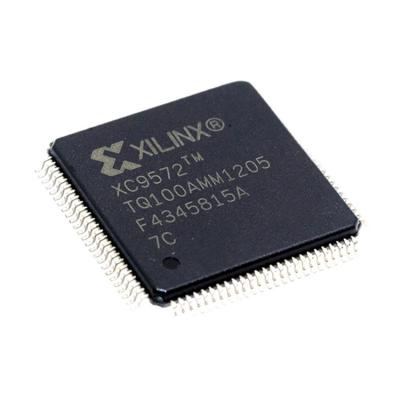 China Network Communicationgs XC9572XL-10TQ100C IC CPLD 72MC 10NS 100TQFP for sale