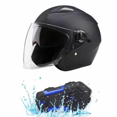 China Waterproof motorcycle intercom bluetooth helmet headset FM radio 1000M motorcycle parts and accessories for motorcycles 92*48*20mm for sale