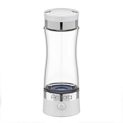 China Outdoor Pure Hydrogen H2 Rich Water Pitcher Electrolysis Hidrogen Healthy Anti Aging Cup 300ML for sale