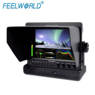 China Top Feelworld 7 inch hd dslr camera monitor control light waveform built-in vectorscope 1280x800 Z7 for sale