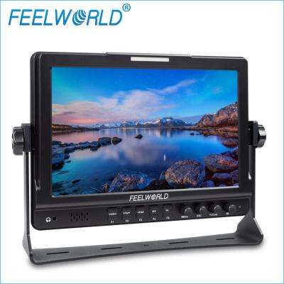 China High brightness 650cd IPS HD touch screen panel 10 inch portable hdmi lcd monitor with SDI input FW1018S for sale