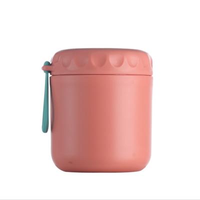 China PORTABLE Insulated Stainless Steel Food Jar Leak Proof Lunch Thermos Container For Hot Food for sale