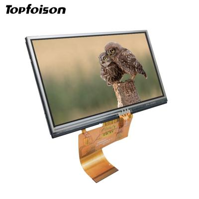 China Topfoison competitive price 4.3 inch resolution 480*272 touch tft lcd module with rgb interface 4.3 inch for sale