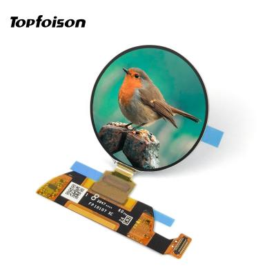 China Topfoison quality perfect round display 1.39 inch tft lcd module with 1.39 inch MIPI/SPI interface board for sale